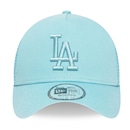 Boné New Era 9Forty A-Frame Trucker SN Los Angeles Dodgers MLB Unissex - Foto 2