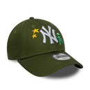 Boné New Era 9Forty New York Yankees MLB Verde Logo Infantil - Foto 3