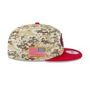 Boné New Era 9Fifty San Francisco 49ers NFL Salute Service 2025 Masculino - Foto 5