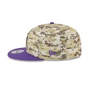 Boné New Era 9Fifty Minnesota Vikings NFL Salute Service 2025 Masculino - Foto 5