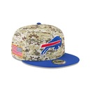 Boné New Era 9Fifty Buffalo Bills NFL Salute Service 2025 Masculino - Foto 3