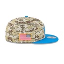 Boné New Era 9Fifty Detroit Lions NFL Salute Service 2025 Masculino - Foto 6