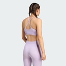 Top adidas de Suporte Leve em Malha Workout Essentials Feminino - Foto 3