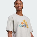 Camiseta adidas Doodle Hunt Skate Masculina - Foto 5