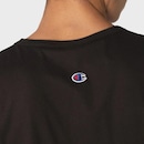 Camiseta Regata Champion Mini Script Bordado - Masculina - Foto 4