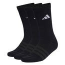 Meia Cano Alto adidas Unissex Cushioned Crew 3 Pares Unissex - Foto 1
