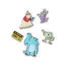 Kit Jibbitz Crocs Monstros SA Pack com 5 Peças - Foto 1