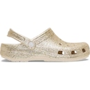 Sandália Crocs Classic Chunky Glitter Clog Sandstone - Unissex - Foto 1