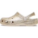 Sandália Crocs Classic Chunky Glitter Clog Sandstone - Unissex - Foto 3