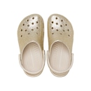 Sandália Crocs Classic Chunky Glitter Clog Sandstone - Unissex - Foto 5