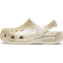 Sandália Crocs Classic Chunky Glitter Clog T Sandstone - Infantil - Foto 3
