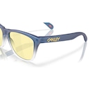 Óculos de Sol Unissex Oakley Frogskins Matte Cyan/Blue/Clear Shift - Foto 5