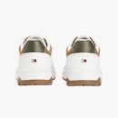 Tênis Masculino Tommy Hilfiger TH Basket Core LTH Ecru Arm Green - Foto 3