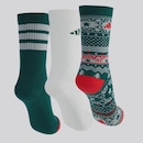 Kit Meia adidas GFX Cano Alto 3 Pares - Foto 2