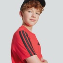 Camiseta adidas 3 Stripes Infantil - Foto 5