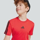 Camiseta adidas 3 Stripes Infantil - Foto 6