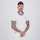 Camisa Cruzeiro Retrô Jacquard Masculina - Foto 2