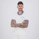 Camisa Cruzeiro Retrô Jacquard Masculina - Foto 3