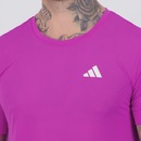 Camiseta adidas Own The Run 3S Masculina - Foto 5