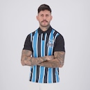Camisa Polo Grêmio Dry Tricolor Masculina - Foto 3