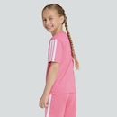Camiseta adidas 3 Stripes Infantil - Foto 4