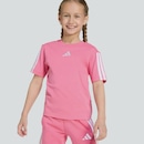 Camiseta adidas 3 Stripes Infantil - Foto 8