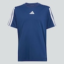 Camiseta adidas 3 Stripes Infantil - Foto 4