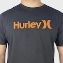 Camiseta Hurley Silk O&O Solid Oversize Masculina - Foto 2