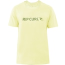 Camiseta Rip Curl New Icon Sphere Lemon Ice Masculina - Foto 1