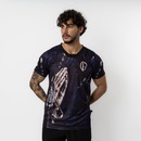 Camiseta do Corinthians Fé Paixão E Loucura Surf Center Masculina - Foto 6
