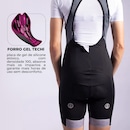 Bretelle Ciclismo Feminino ERT Lady com Zíper Forro em Gel - Foto 2