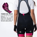 Bretelle Ciclismo Feminino ERT Lady com Zíper Forro em Gel - Foto 2