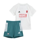 Conjunto Camiseta adidas Homem-Aranha Marvel Infantil - Foto 1