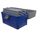 Maleta de Pesca PB Box Max + 3 Bandejas Articuladas Pesca Brasil - Foto 3