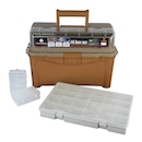 Maleta De Pesca PB Box 007 33L Plástico Pesca Brasil - Foto 4