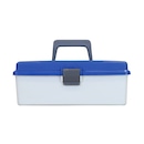 Maleta para pesca PB Box 001 da Pesca Brasil com 1 estojo multiuso e bandeja interna - Foto 2