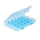 Estojo para pesca PB Papa Isca trasparente com 24 repartições da Pesca Brasil - Foto 2