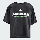 Camiseta adidas Jacquard Tiro x Common Goal Feminina - Foto 2