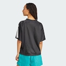 Camiseta adidas Jacquard Tiro x Common Goal Feminina - Foto 3
