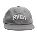 Boné RVCA Aba Reta Big RVCA Snapback SM26 Cinza - Foto 3