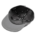 Boné RVCA Aba Reta Big RVCA Snapback SM26 Cinza - Foto 5