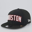 Boné Aba Curva New Era NBA Houston Rockets 950 Unissex - Foto 1