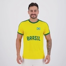 Camisa Brasil Dry Basic Masculina - Foto 1