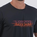 Camiseta Topper Treino Stamp Logo Masculina - Foto 5