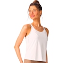 Regata Alto Giro Elástico e Alça Cruzada Feminina - Foto 1