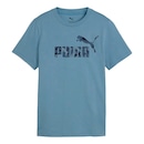 Camiseta PUMA Camuflada Essentials Infantil - Foto 4