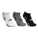 Kit de 3 Meias New Balance Invisível Feminina - Foto 1