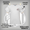 Camiseta do Santos Raglan Bench Braziline Masculina - Foto 2