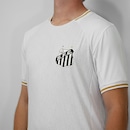Camiseta do Santos Raglan Bench Braziline Masculina - Foto 5