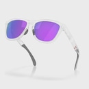Óculos de Sol Oakley Frogskins Range XL Prizm Violet Matte Clear - Foto 4